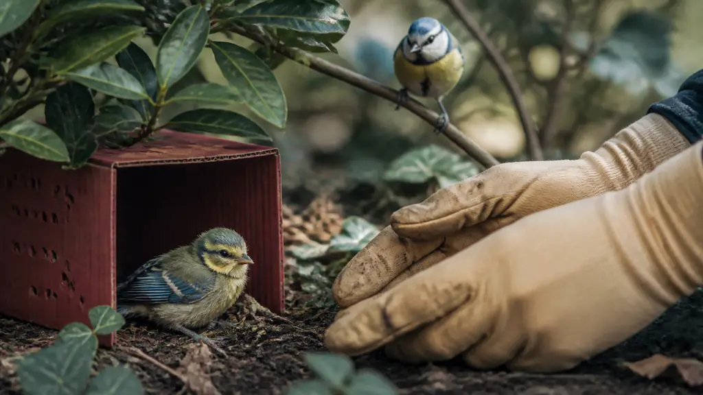 Bébé mésange au sol : comment le protéger sans l’éloigner de ses parents ?