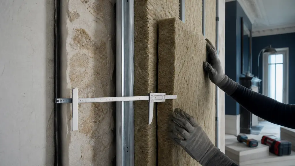 Isolation mur intérieur : quelle épaisseur viser pour rester performant sans perdre trop d’espace ?