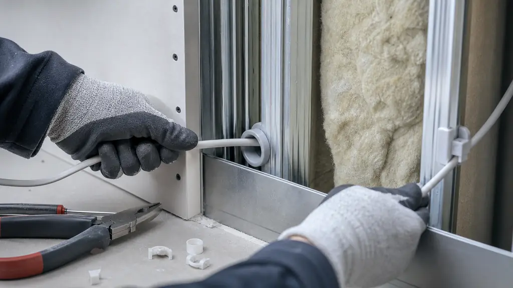 Norme câble sans gaine dans cloison placo : dans quels cas la pose est-elle autorisée ?