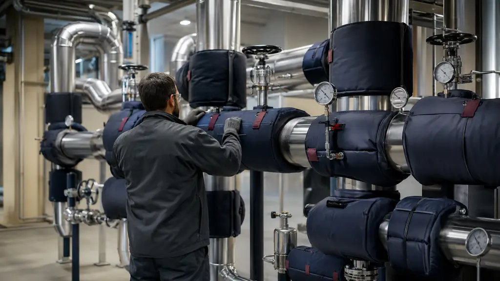 Calorifugeage entreprise : la méthode pour réduire les pertes sans gêner la maintenance
