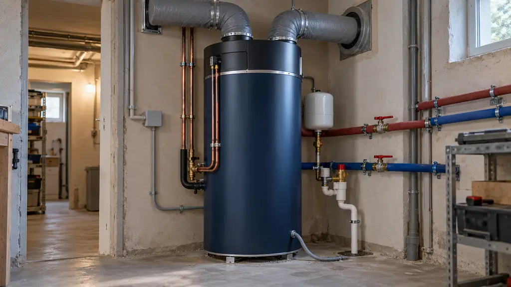Schéma installation chauffe-eau thermodynamique : les 4 circuits à identifier